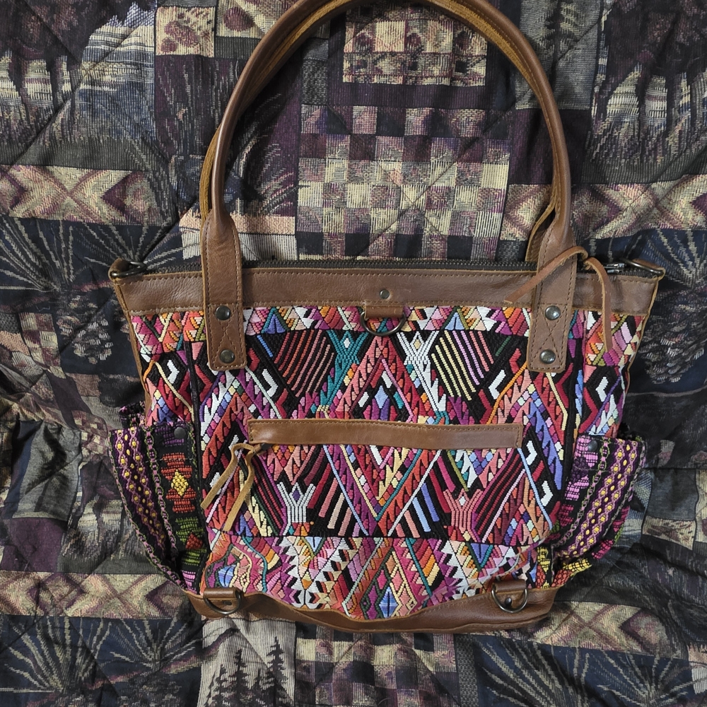 Nena & Co. Multicolor Geometric Tote